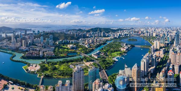 厦门筼筜湖(黄嵘 摄 13950163723 拍摄地筼筜湖)