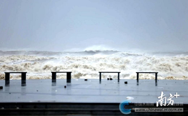 强台风“麦德姆”在湛江徐闻登陆(南方+图片)